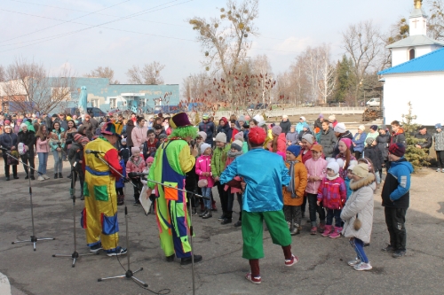 Святкування Масляної на території Комсомольської селищної ради 2019 рік.37