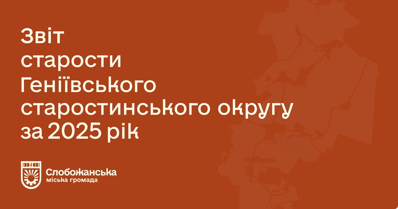 Звіт Геніївка 2025