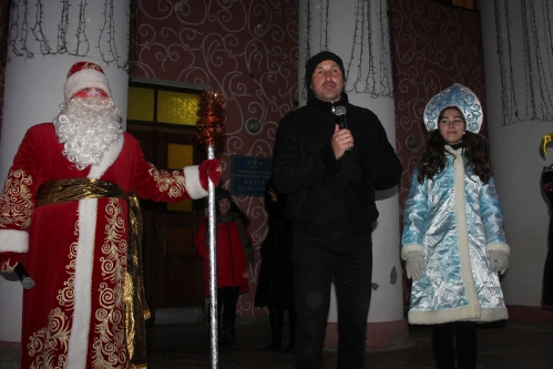 Відкриття новорічної ялинки в смт. Слобожанське 2018.28