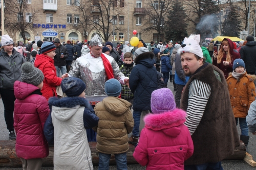 Святкування Масляної на території Комсомольської селищної ради 2019 рік.3