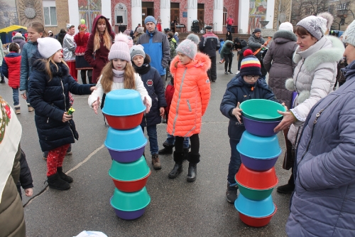 Святкування Масляної на території Комсомольської селищної ради 2019 рік.6