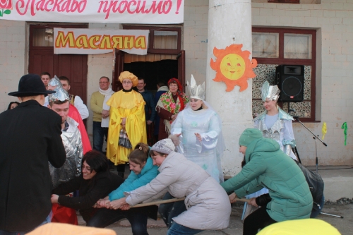 Святкування Масляної на території Комсомольської селищної ради 2019 рік.45