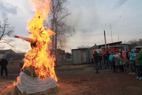 Святкування Масляної на території Комсомольської селищної ради 2019 рік.57