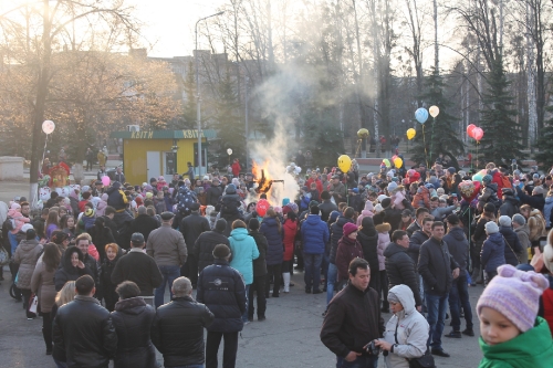 Святкування Масляної на території Комсомольської селищної ради 2019 рік.58